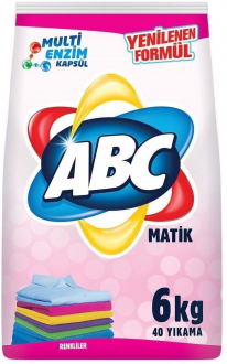 ABC Matik Renkliler Toz Çamaşır Deterjanı 6 kg Deterjan kullananlar yorumlar